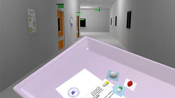 Second itch.io image from Night Shift Nurse